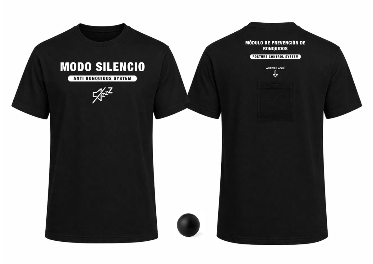 Camiseta anti ronquidos. Deja de roncar. Deja dormir