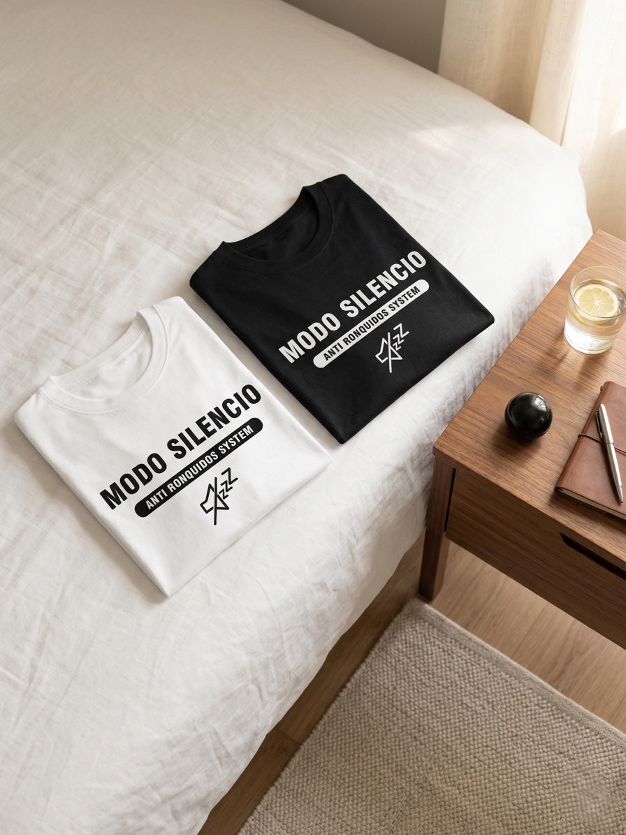 Camiseta anti ronquidos. Deja de roncar. Deja dormir